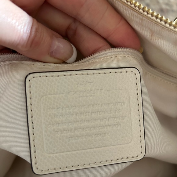 Coach White Ladies Handbag - Picture 4 of 7